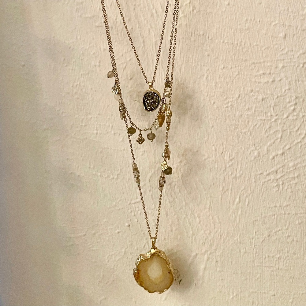 Layered necklace